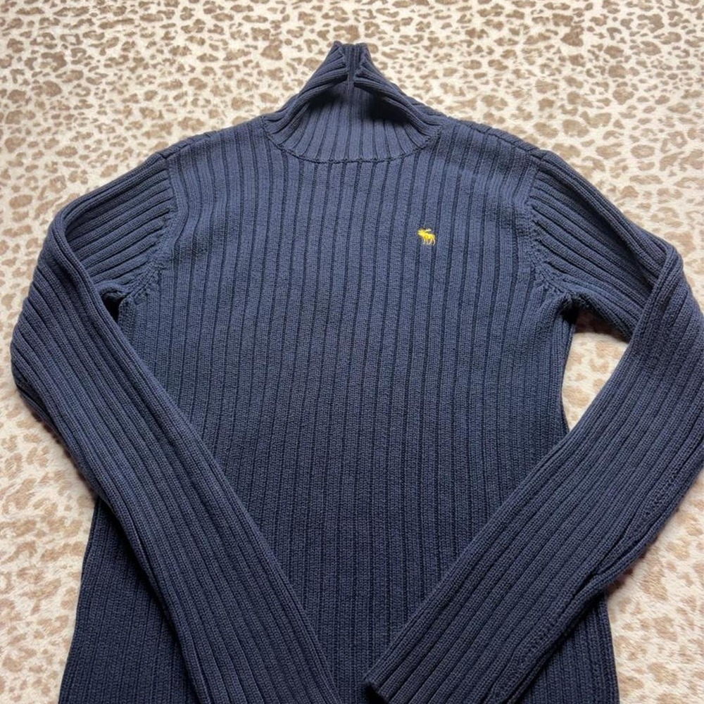 Vintage Abercrombie & Fitch Ribbed Knit Turtleneck Sweater